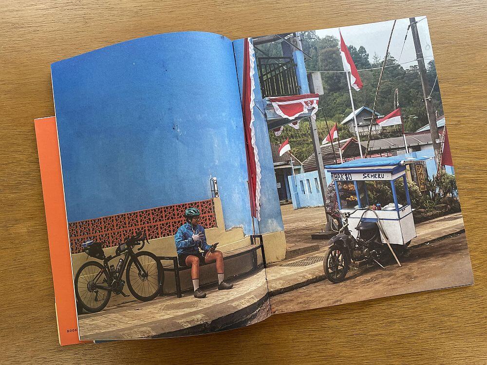 フリーペーパー cycle presents 「インドネシアと自転車と旅のおはなし会」